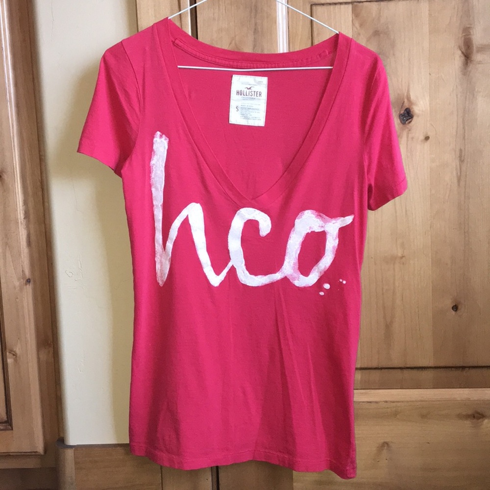 Closet Closeout Sale! Hollister deep v-neck tee